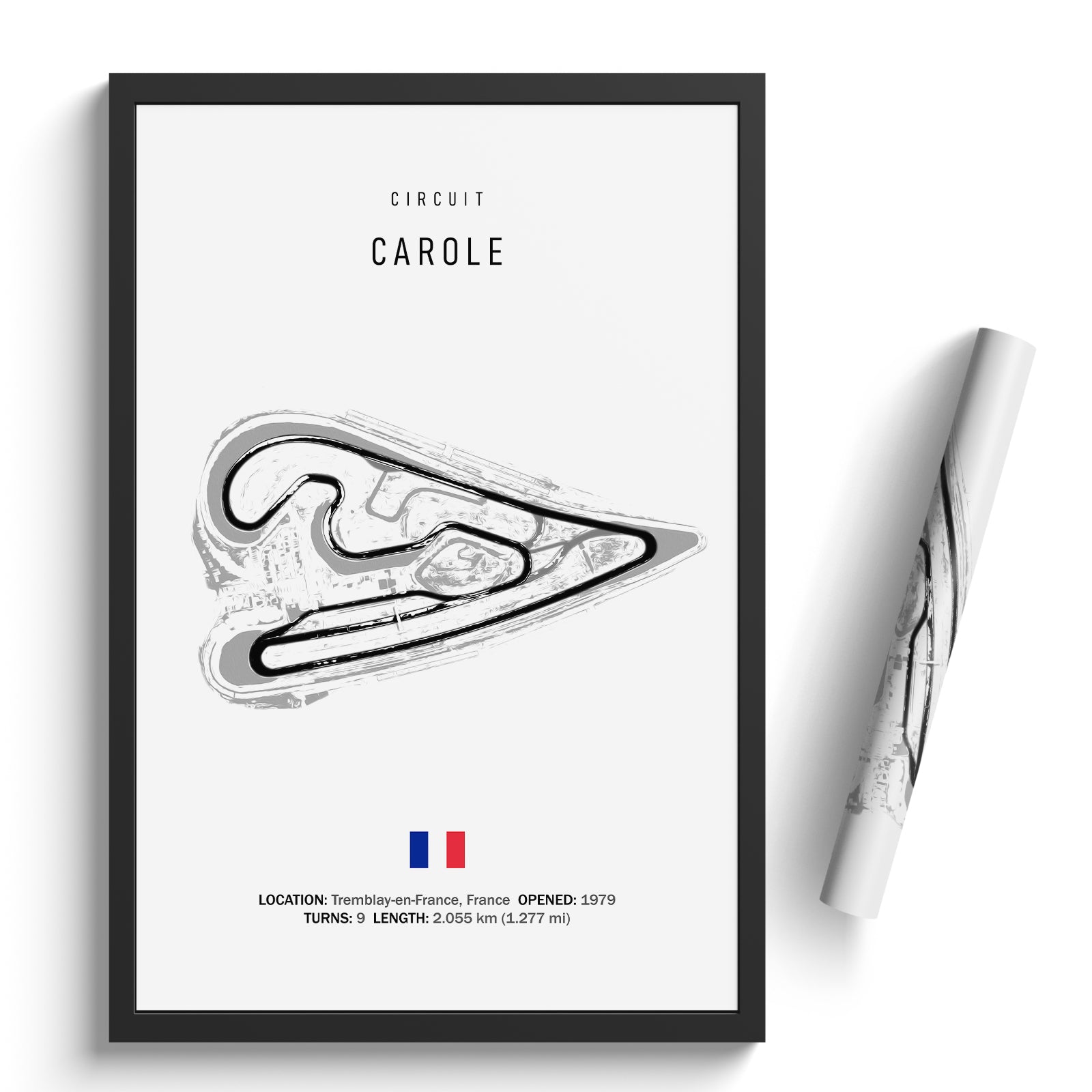 Circuit Carole - Racetrack Print