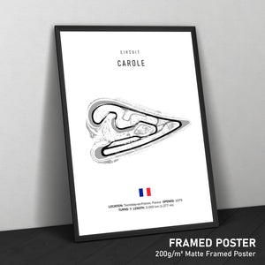 Circuit Carole - Racetrack Print