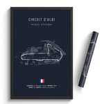 Load image into Gallery viewer, Circuit d&#39;Albi - Racetrack Print
