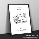 Load image into Gallery viewer, Circuit de Bresse - Racetrack Print
