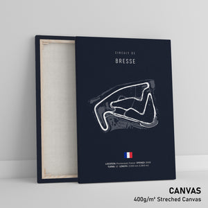 Circuit de Bresse - Racetrack Print