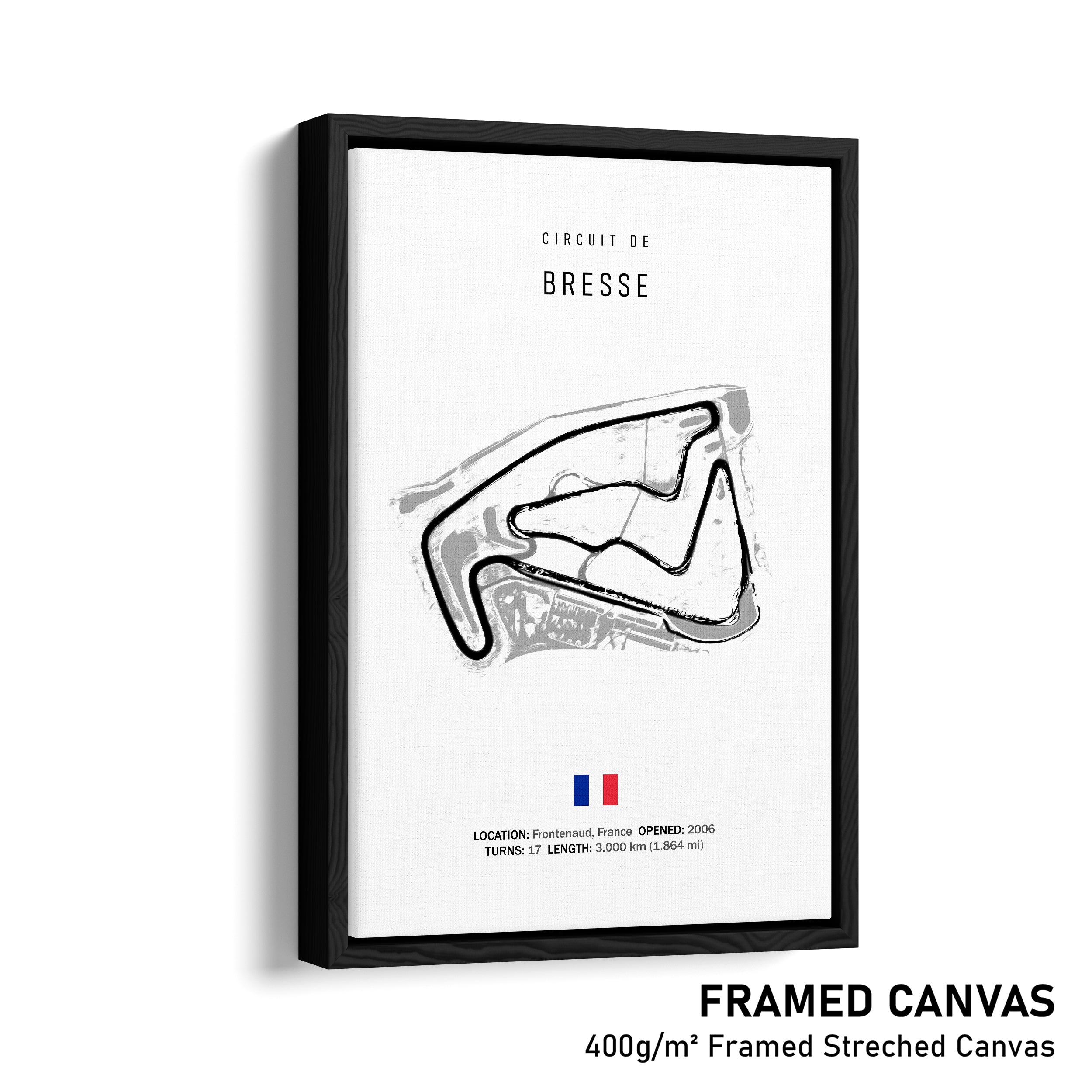 Circuit de Bresse - Racetrack Print