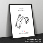 Load image into Gallery viewer, Circuit de Clastres - Racetrack Print
