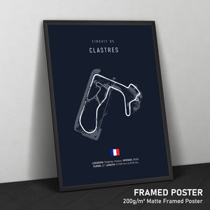 Circuit de Clastres - Racetrack Print