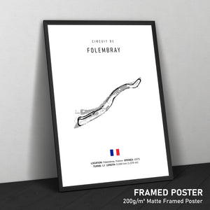 Circuit de Folembray - Racetrack Print