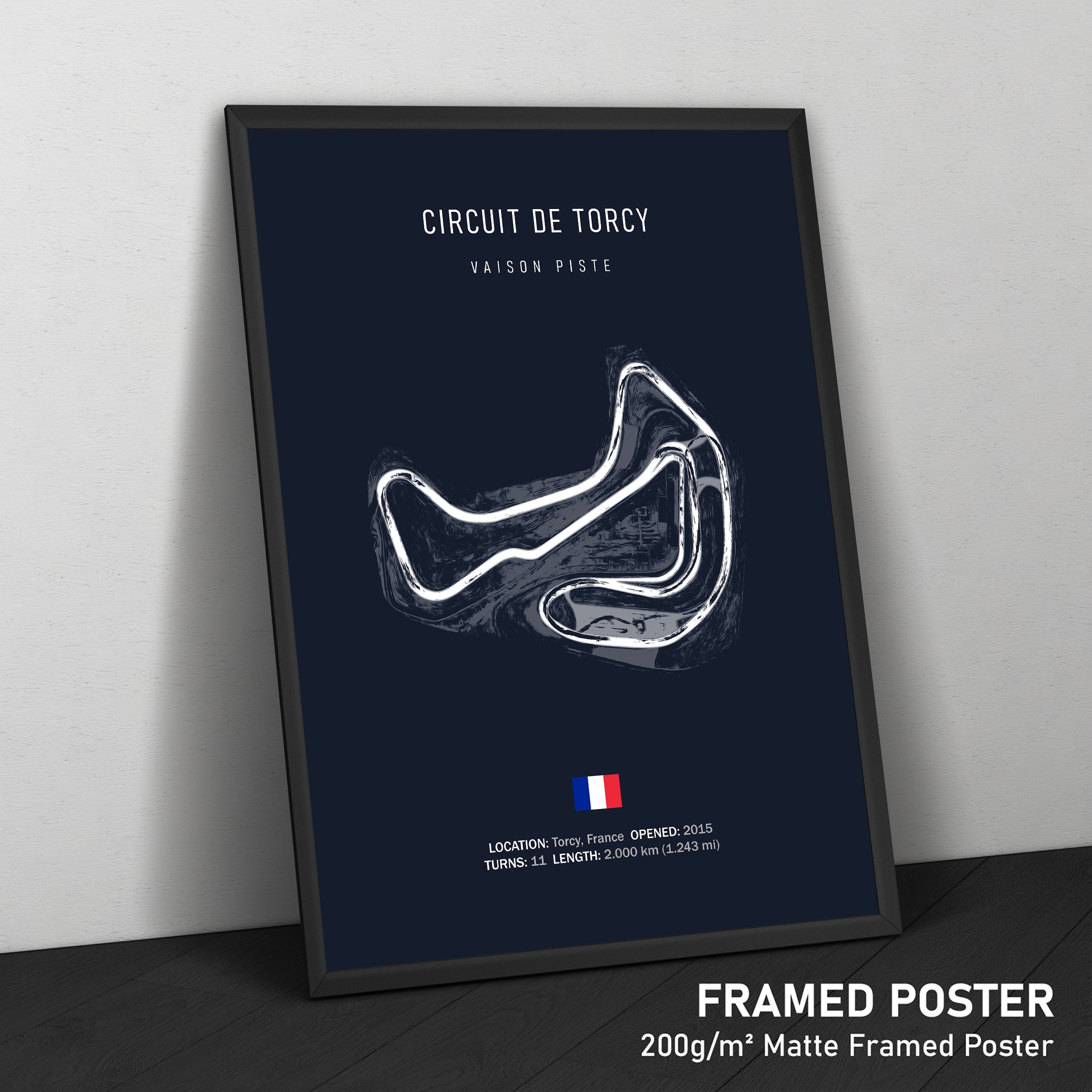 Circuit de Torcy - Racetrack Print
