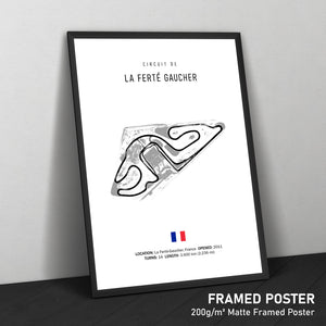 Circuit de La Ferté Gaucher - Racetrack Print