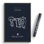 Load image into Gallery viewer, Circuit des Ecuyers - Racetrack Print
