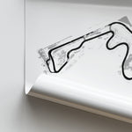 Load image into Gallery viewer, Circuit du Bourbonnais - Racetrack Print
