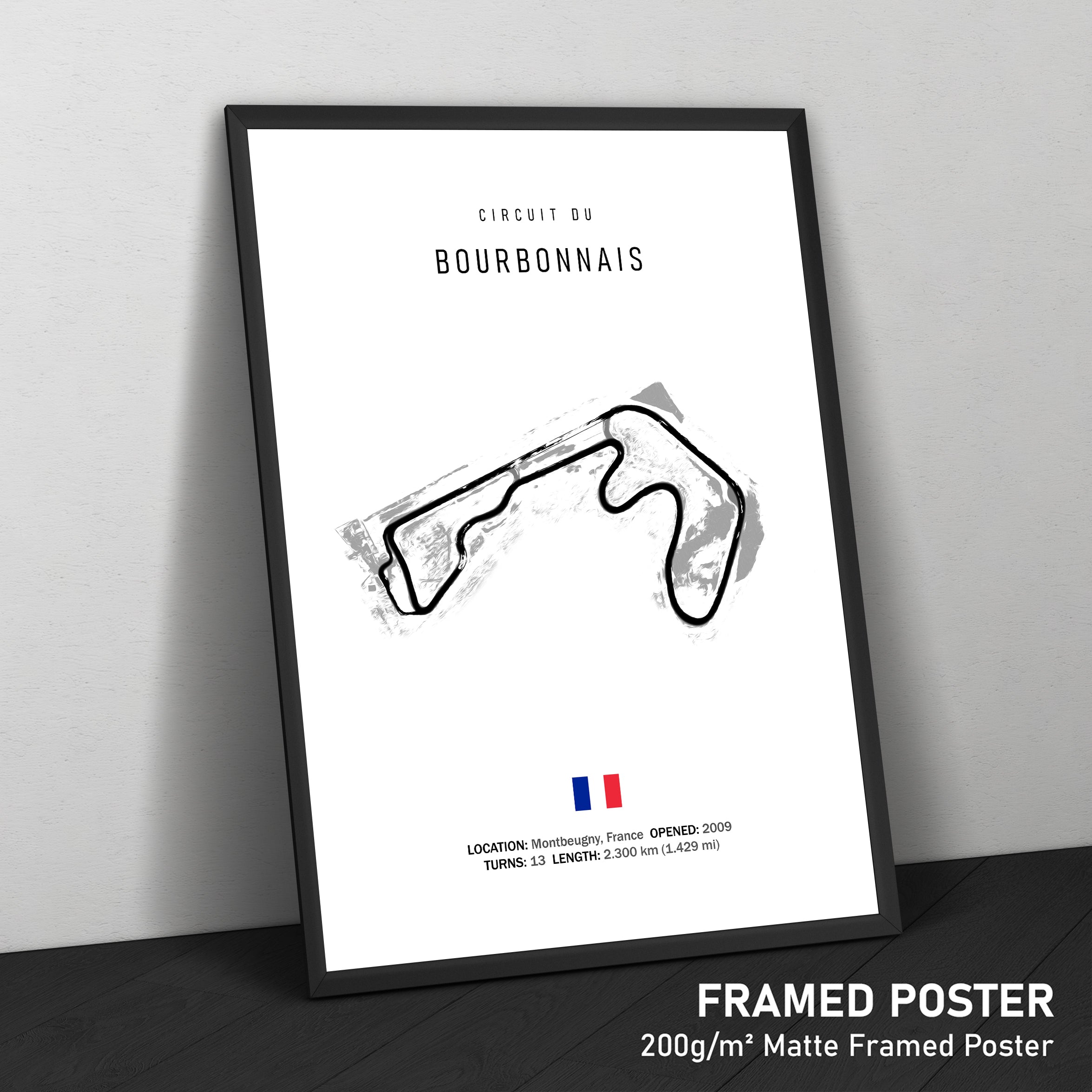 Circuit du Bourbonnais - Racetrack Print