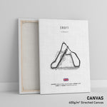 Load image into Gallery viewer, Croft Circuit - Racetrack Print
