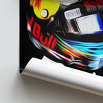 Load image into Gallery viewer, Daniel Ricciardo, Red Bull 2017 - Formula 1 Print
