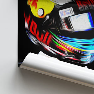 Daniel Ricciardo, Red Bull 2017 - Formula 1 Print