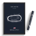 Load image into Gallery viewer, Darlington Raceway - Racetrack Print
