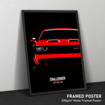 Lade das Bild in den Galerie-Viewer, Dodge Challenger SRT Hellcat - Sports Car Print
