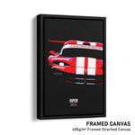 Load image into Gallery viewer, Dodge Viper GTS-R - Race Car Print
