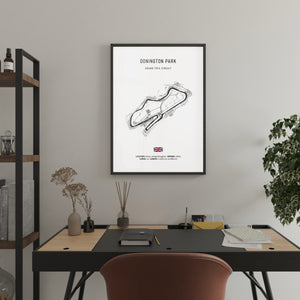 Donington Park - Racetrack Print