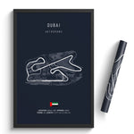 Load image into Gallery viewer, Dubai Autodrome - Racetrack Print
