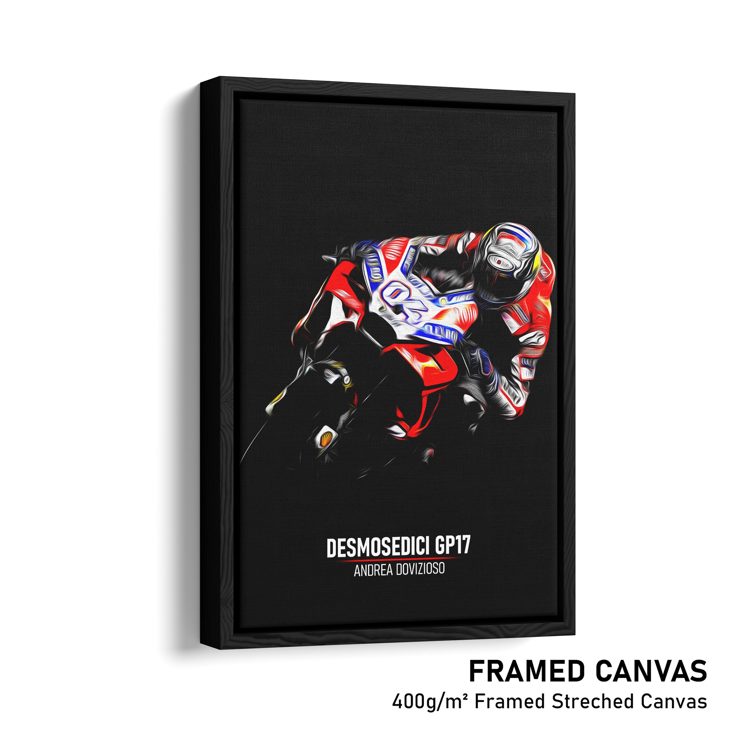 Ducati Desmosedici GP17, Andrea Dovizioso 2017 - MotoGP Print
