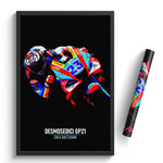 Load image into Gallery viewer, Ducati Desmosedici GP21, Enea Bastianini 2022 - MotoGP Print
