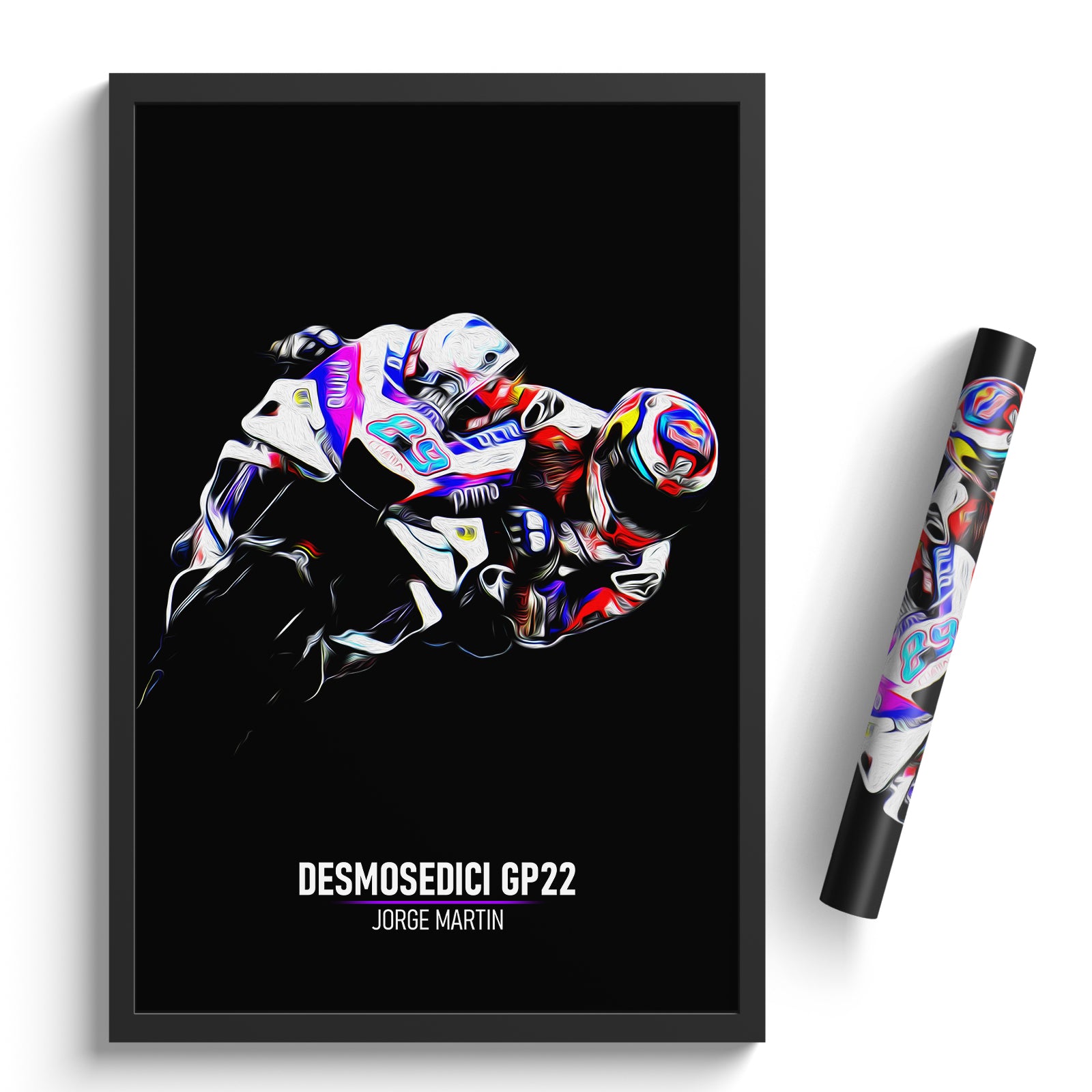 Ducati Desmosedici GP22, Jorge Martin 2022 - MotoGP Print