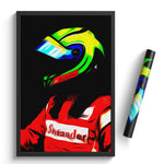 Charger l&#39;image dans la galerie, Felipe Massa, Ferrari 2011 - Formula 1 Print

