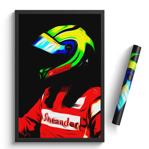 Felipe Massa, Ferrari 2011 - Formula 1 Print