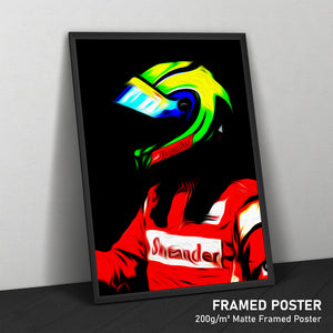 Felipe Massa, Ferrari 2011 - Formula 1 Print