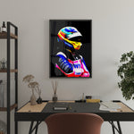 Load image into Gallery viewer, Fernando Alonso, Alpine 2022 - Formula 1 Print
