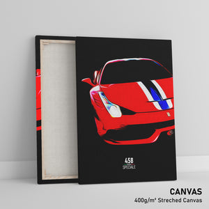 Ferrari 458 Speciale - Sports Car Print