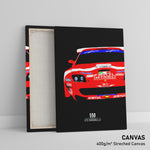 Load image into Gallery viewer, Ferrari 550 GTS Maranello, Race Car Canvas Print
