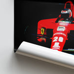 Load image into Gallery viewer, Ferrari 640, Gerhard Berger 1989 - Formula 1 Print
