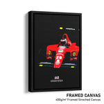 Load image into Gallery viewer, Ferrari 640, Gerhard Berger 1989 - Formula 1 Print
