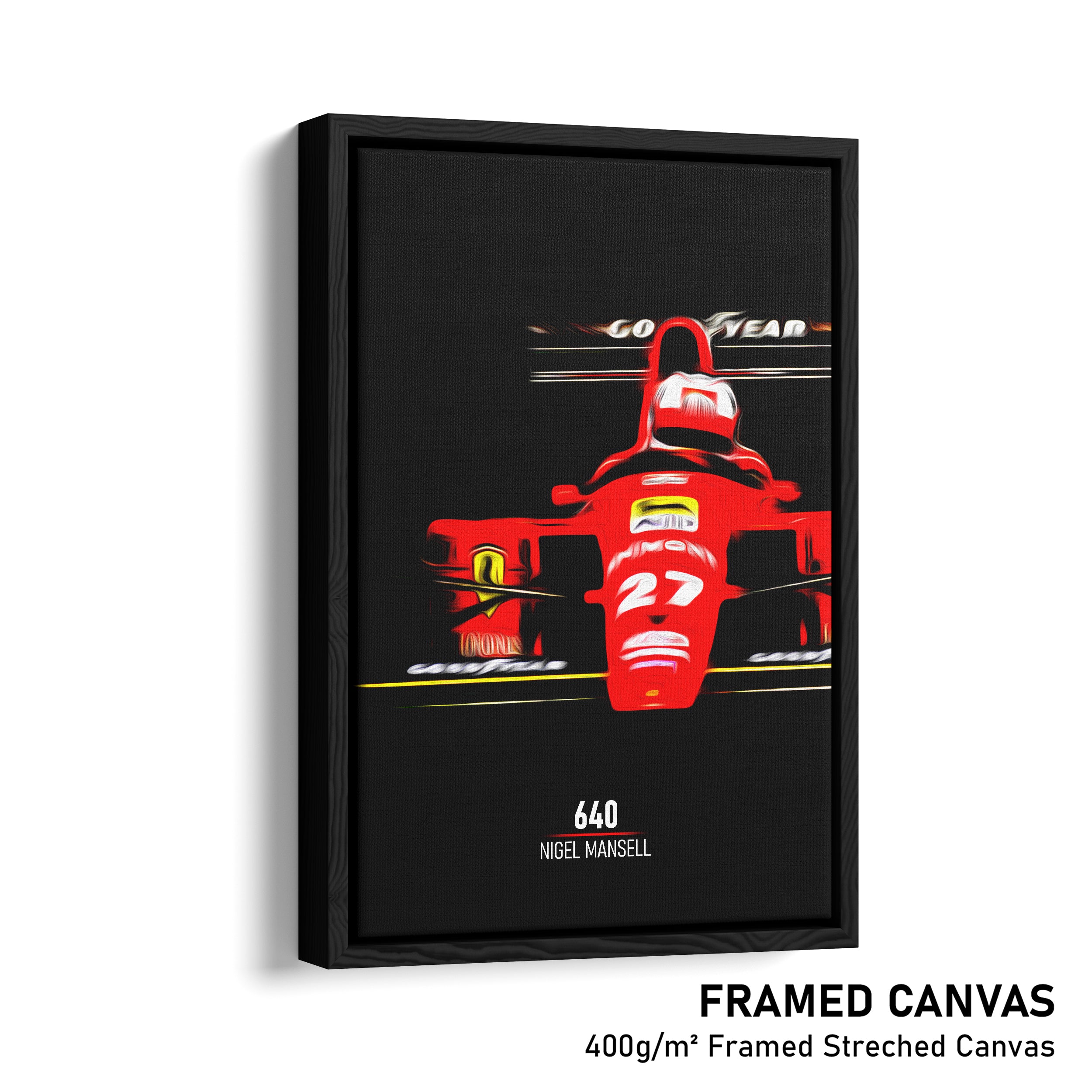 Ferrari 640, Nigel Mansell 1989 - Formula 1 Print