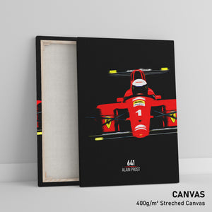 Ferrari 641, Alain Prost 1990 - Formula 1 Print