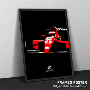La Ferrari F1 643 de Jean Alesi à vendre aux enchères La Ferrari F1 643 de Jean Alesi à vendre aux enchères