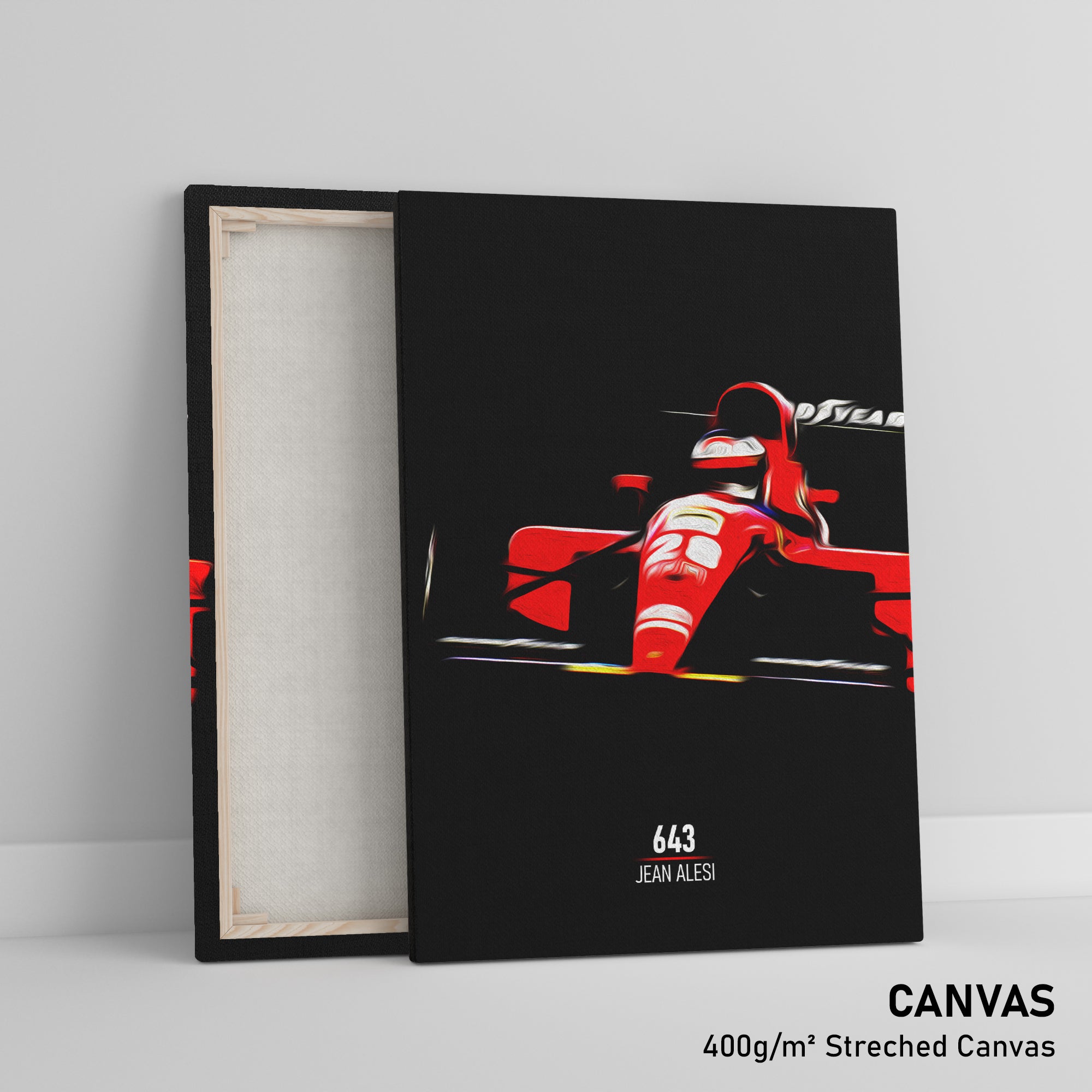 Ferrari 643, Jean Alesi 1992 - Formula 1 Print