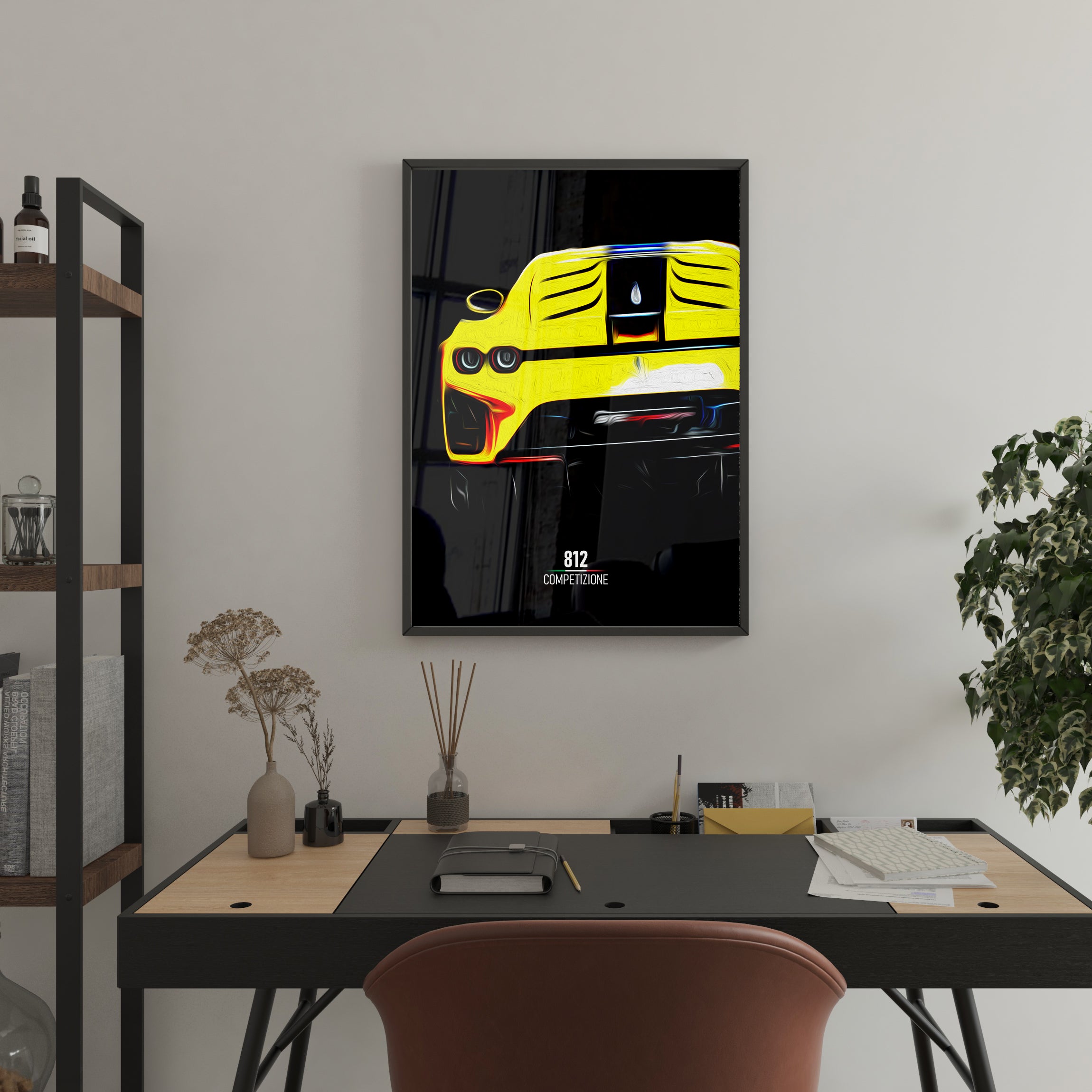 Ferrari 812 Competizione - Sports Car Print
