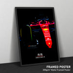 Load image into Gallery viewer, Ferrari F1-75, Carlos Sainz Jr. 2022 - Formula 1 Print
