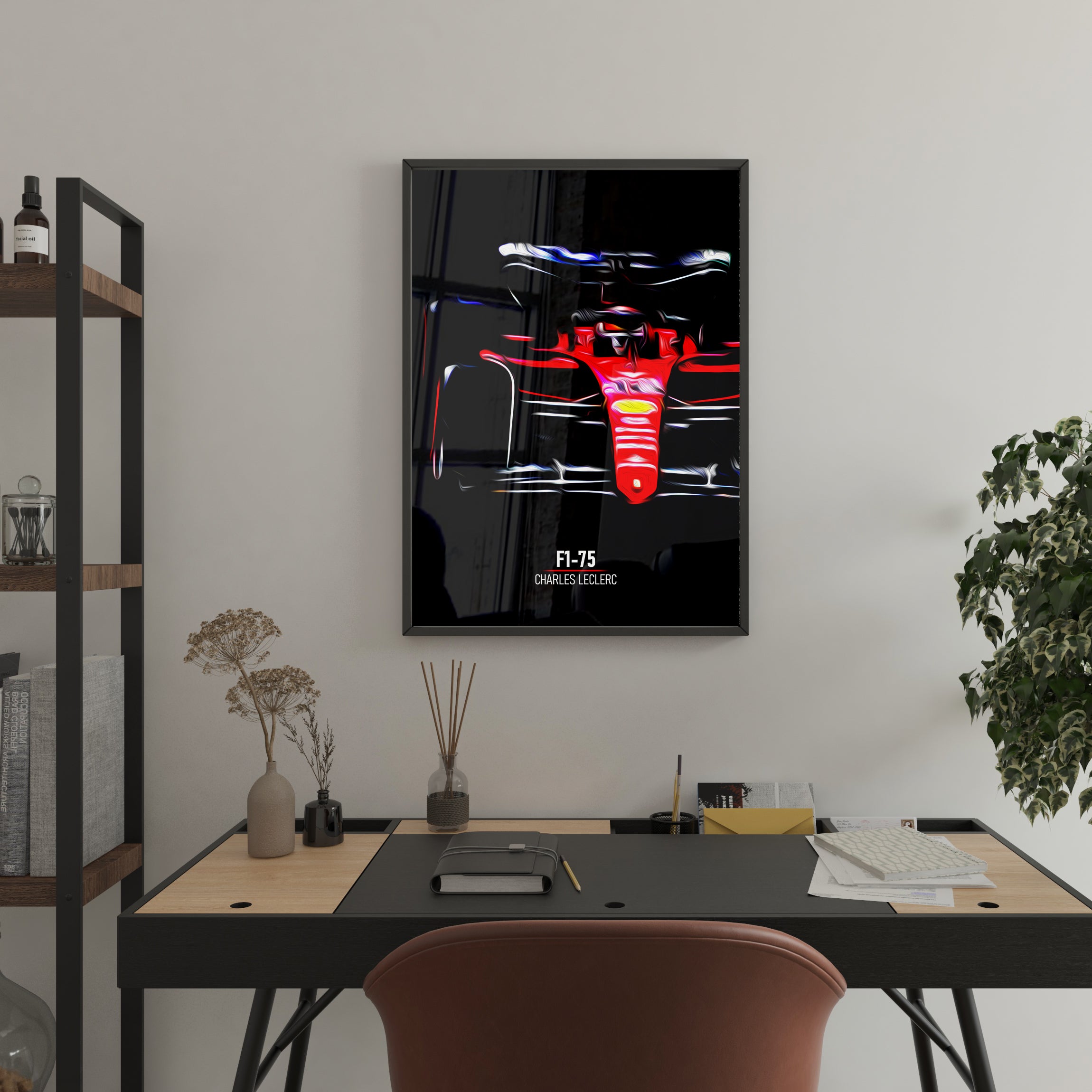 Ferrari F1-75, Charles Leclerc 2022 - Formula 1 Print