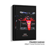 Load image into Gallery viewer, Ferrari F1-75, Charles Leclerc 2022 - Formula 1 Print

