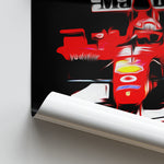 Load image into Gallery viewer, Ferrari F2002, Michael Schumacher 2002 - Formula 1 Print
