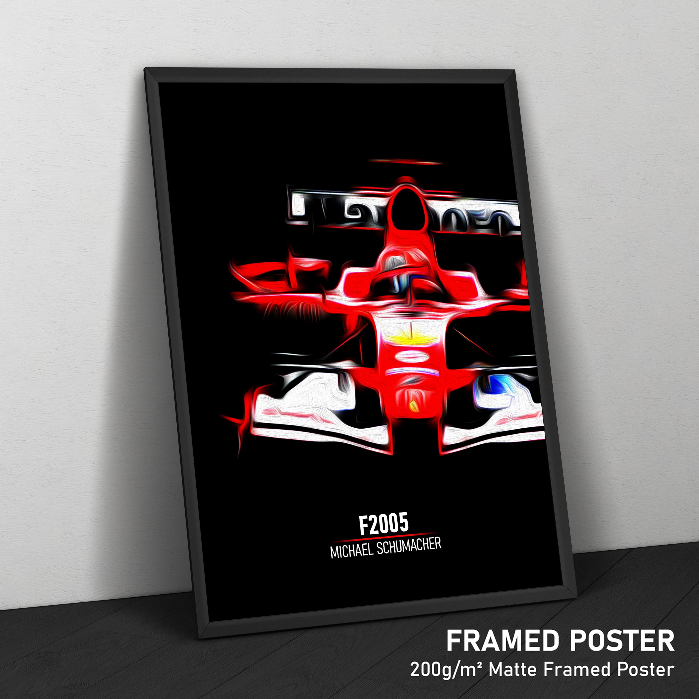 Ferrari F2005, Michael Schumacher 2005 - Formula 1 Print