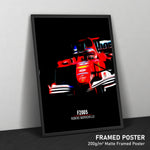 Load image into Gallery viewer, Ferrari F2005, Rubens Barrichello 2005 - Formula 1 Print
