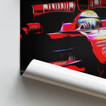 Lade das Bild in den Galerie-Viewer, Ferrari F2007, Felipe Massa 2007 - Formula 1 Print
