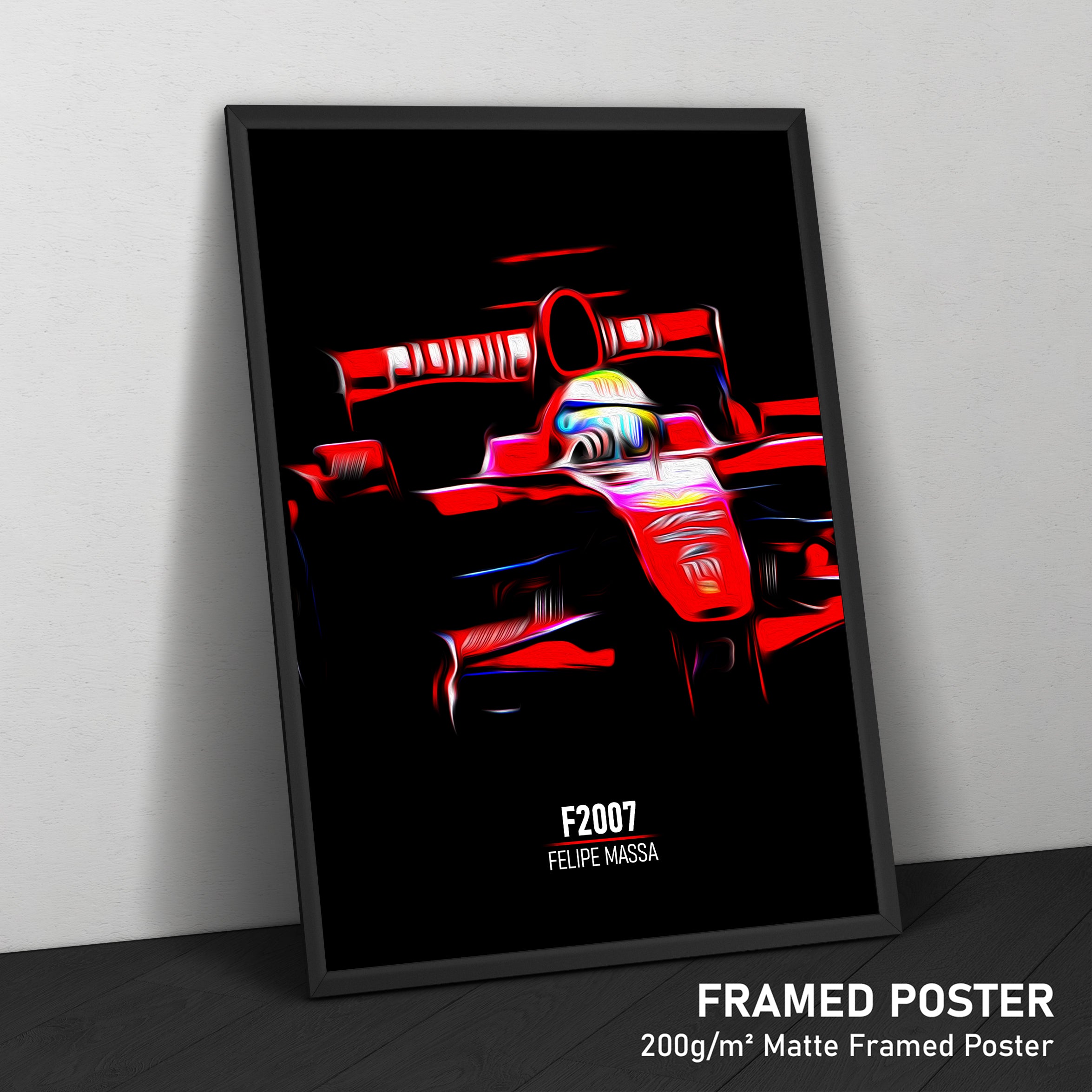 Ferrari F2007, Felipe Massa 2007 - Formula 1 Print
