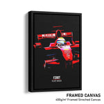 Charger l&#39;image dans la galerie, Ferrari F2007, Felipe Massa 2007 - Formula 1 Print
