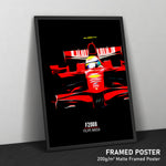 Load image into Gallery viewer, Ferrari F2008, Felipe Massa 2008 - Formula 1 Print
