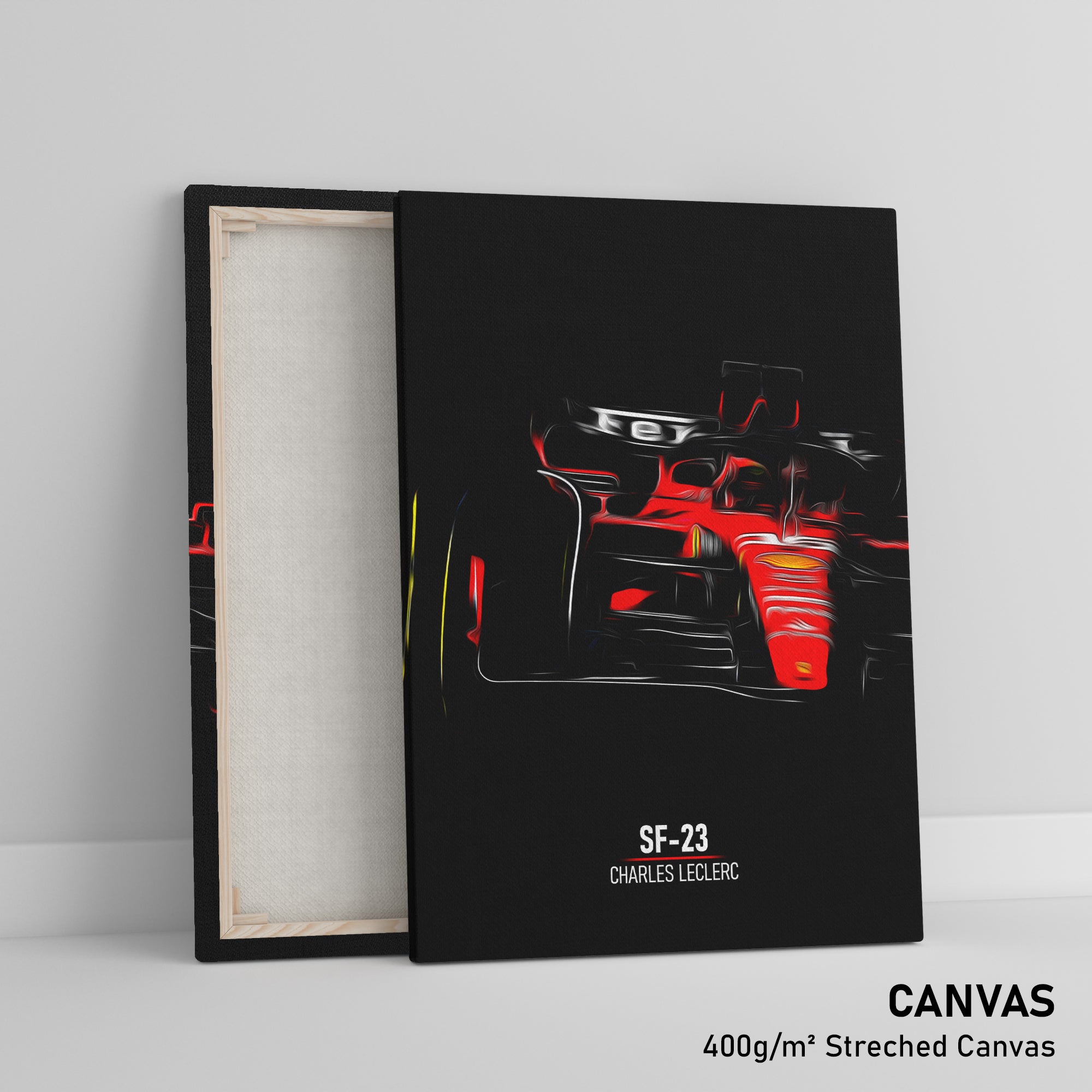 Ferrari SF-23, Charles Leclerc - Formula 1 Canvas Print