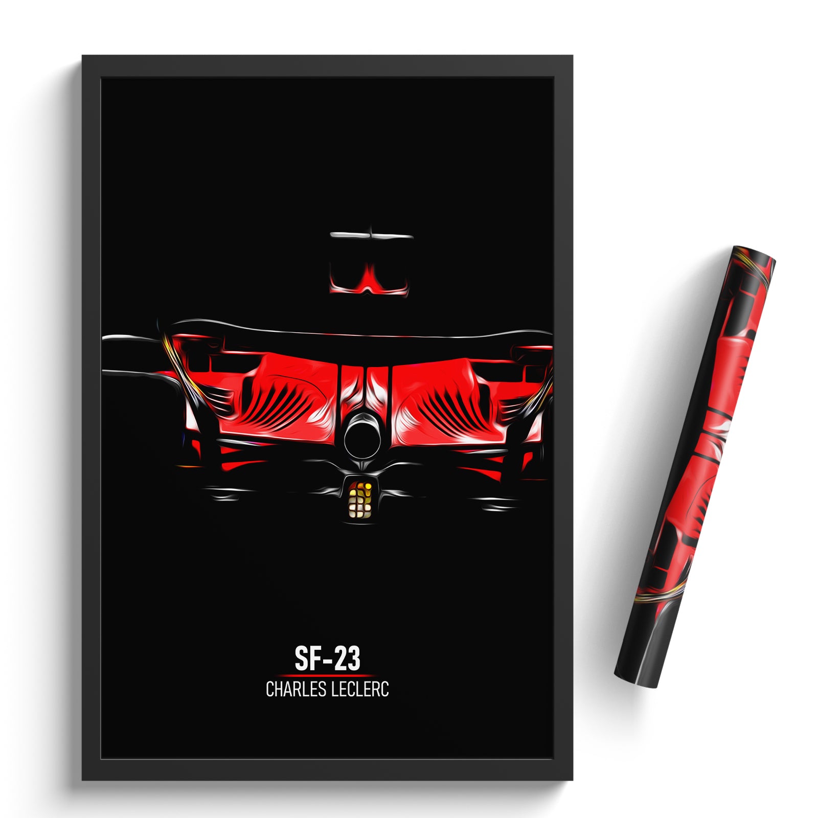 Ferrari SF-23, Charles Leclerc - Formula 1 Poster Print